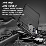 Husa pentru Sony Xperia 1 VIII - Techsuit Carbon Silicone - Black