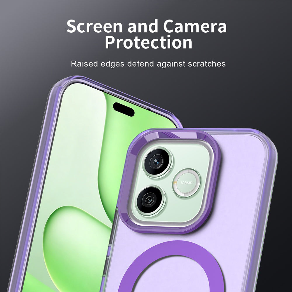 Husa pentru Honor 600 / 600 Pro - Techsuit CandyCase MagSafe - Purple
