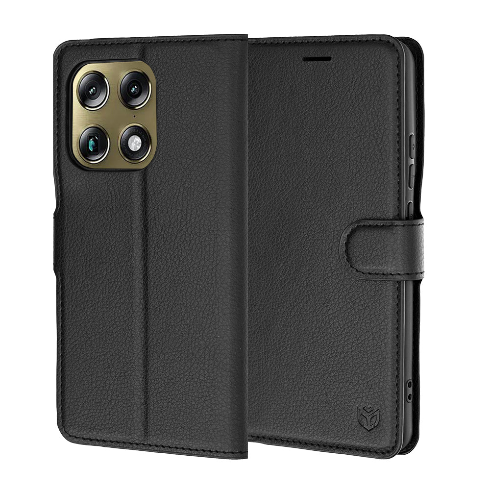 Husa de protectie Techsuit Leather Folio compatibil cu Motorola Signature, Negru
