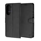 Husa de protectie Techsuit Leather Folio compatibil cu Xiaomi Redmi A7 Pro 4G, Negru