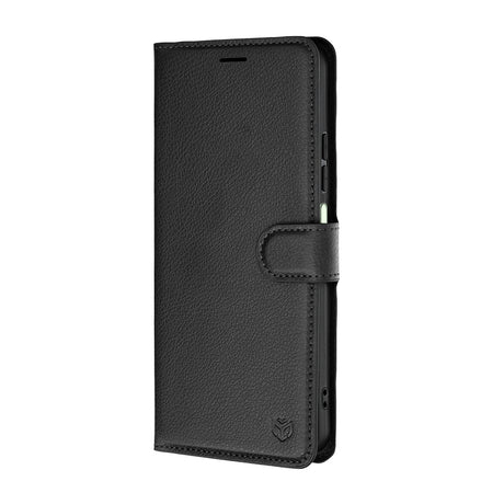 Husa de protectie Techsuit Leather Folio compatibil cu Xiaomi Redmi A7 Pro 4G, Negru