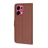 Husa de protectie Techsuit Leather Folio compatibil cu Oppo A6 Pro 4G / A6 Pro 5G, Maro