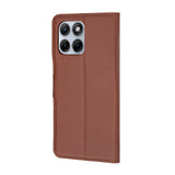 Husa de protectie Techsuit Leather Folio compatibil cu Motorola Edge 70 Fusion, Maro