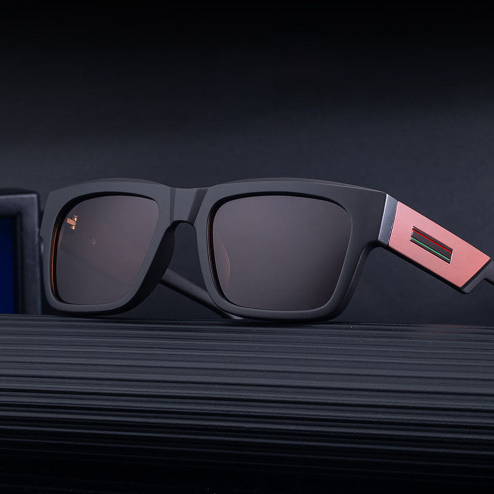 Ochelari de Soare Techsuit (8491), Forma Patrat, TAC, Negru