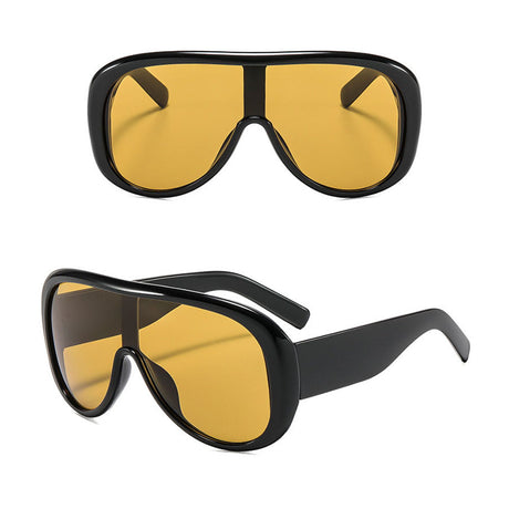 Ochelari de Soare Aviator Techsuit (89337), Negru