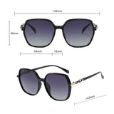 Ochelari de Soare Techsuit (5223), PC, Polarizati, Negru