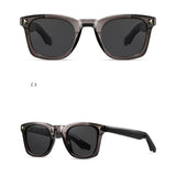 Ochelari de soare Techsuit (31243), Wayfarer, HD, Gri