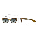 Ochelari de Soare Techsuit (31246), Flat-Top, UV400, Maro