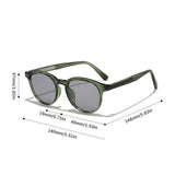 Ochelari de Soare Techsuit (99046), TR90, Negru