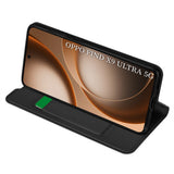 Husa de protectie Techsuit Magskin Book compatibil cu Oppo Find X9 Ultra, Negru
