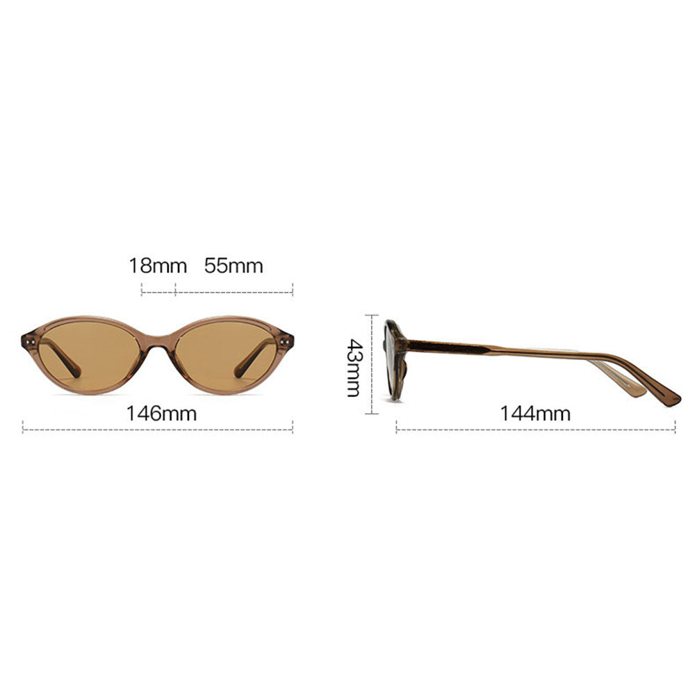 Ochelari de Soare Techsuit (99034), TR90, Maro