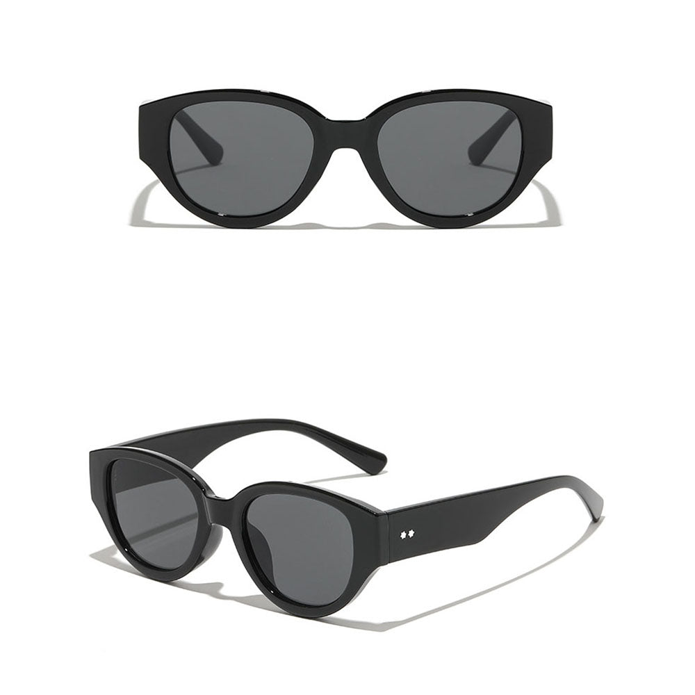 Ochelari de Soare Techsuit (17002), Oval, Policarbonat, Negru