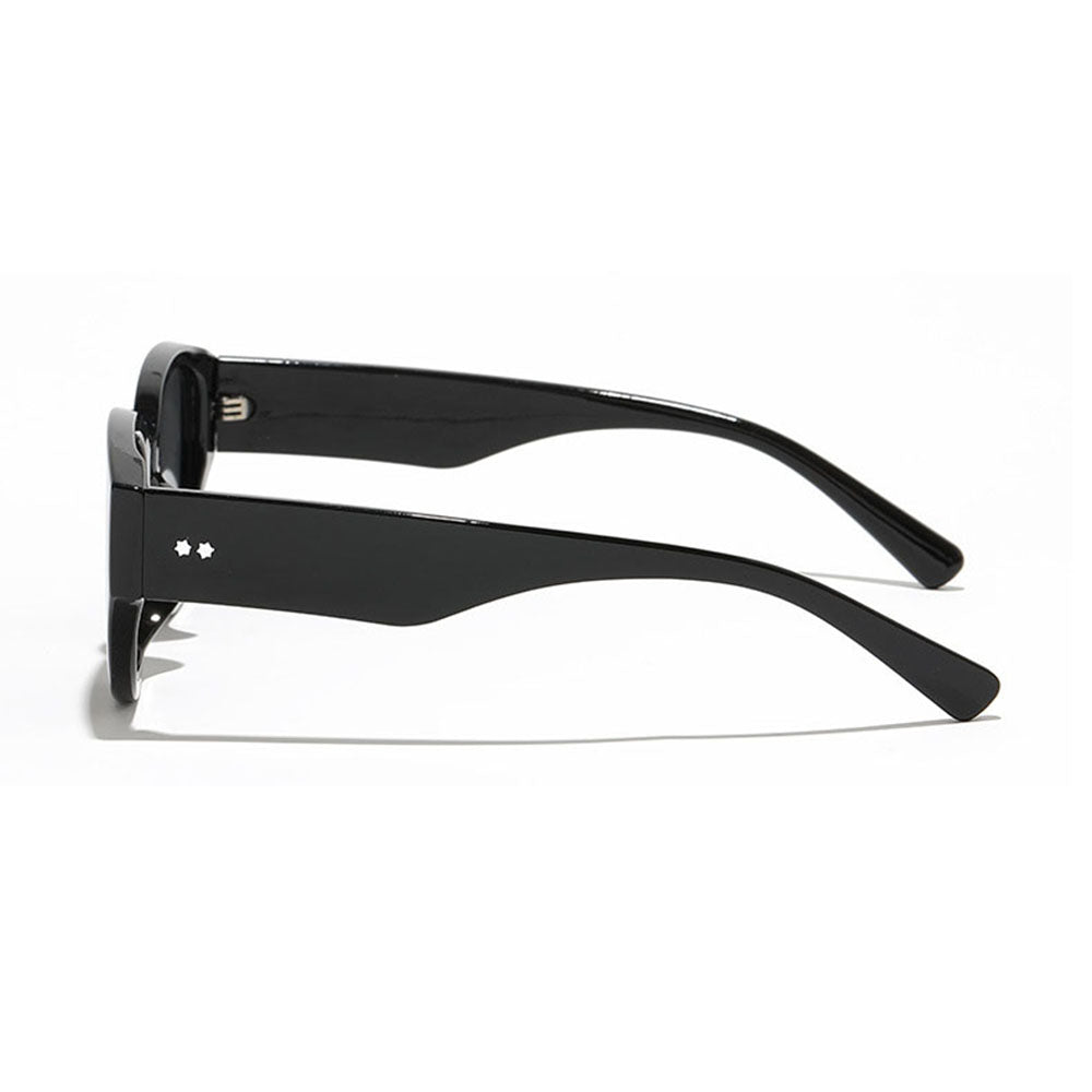 Ochelari de Soare Techsuit (17002), Ovali, Policarbonat, Gri / Maro