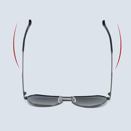 Ochelari de Soare Techsuit (8622), Aviator, Negru