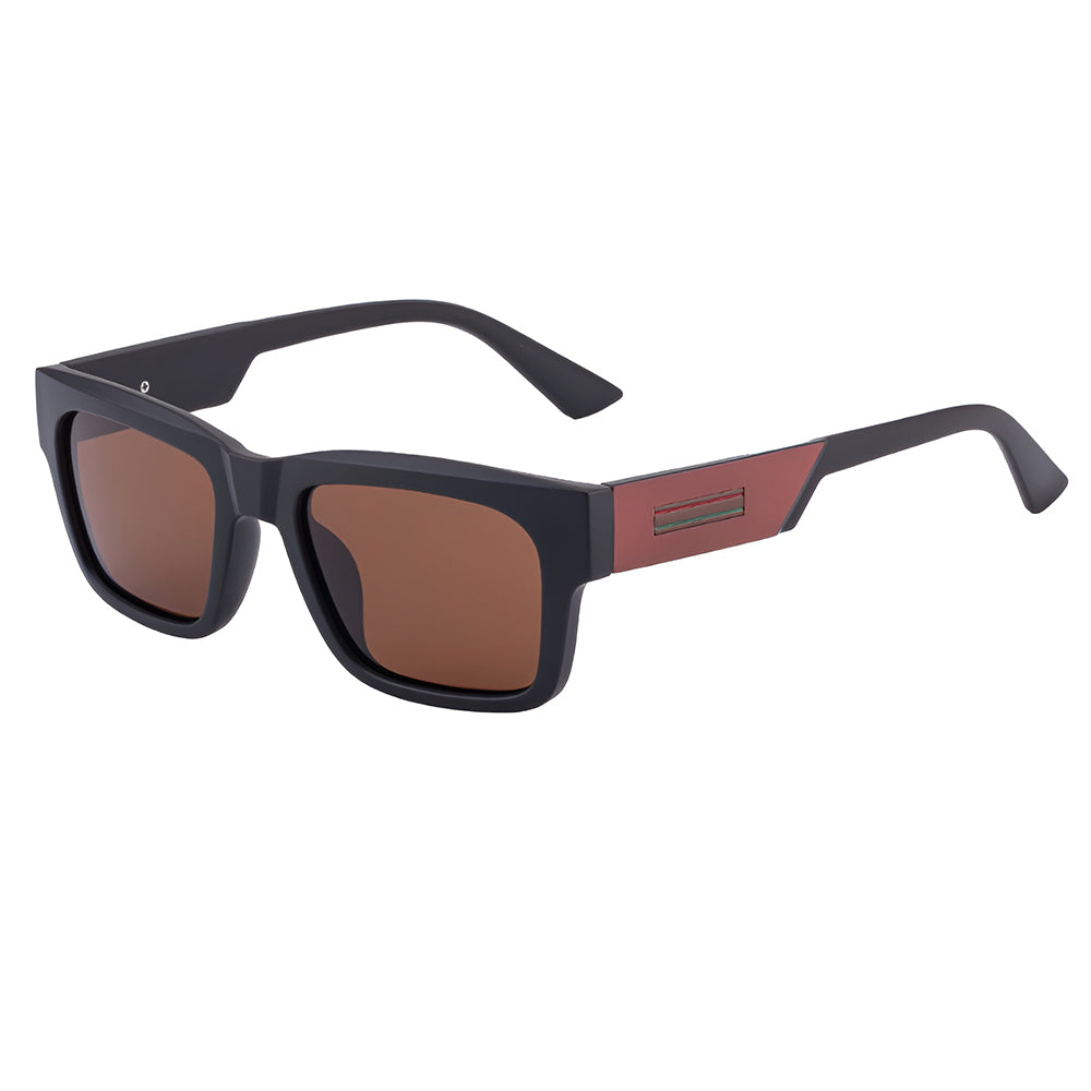 Ochelari de Soare Techsuit (8491), Forma Patrat, TAC, Negru