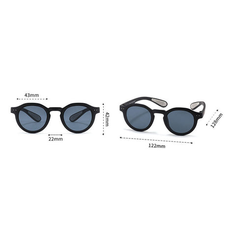Ochelari de Soare Techsuit (8443), TPEE, Gri, Verde Menta