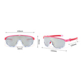 Ochelari de Soare Sport, pentru Copii, Polarizati - Techsuit (2025) - Pink