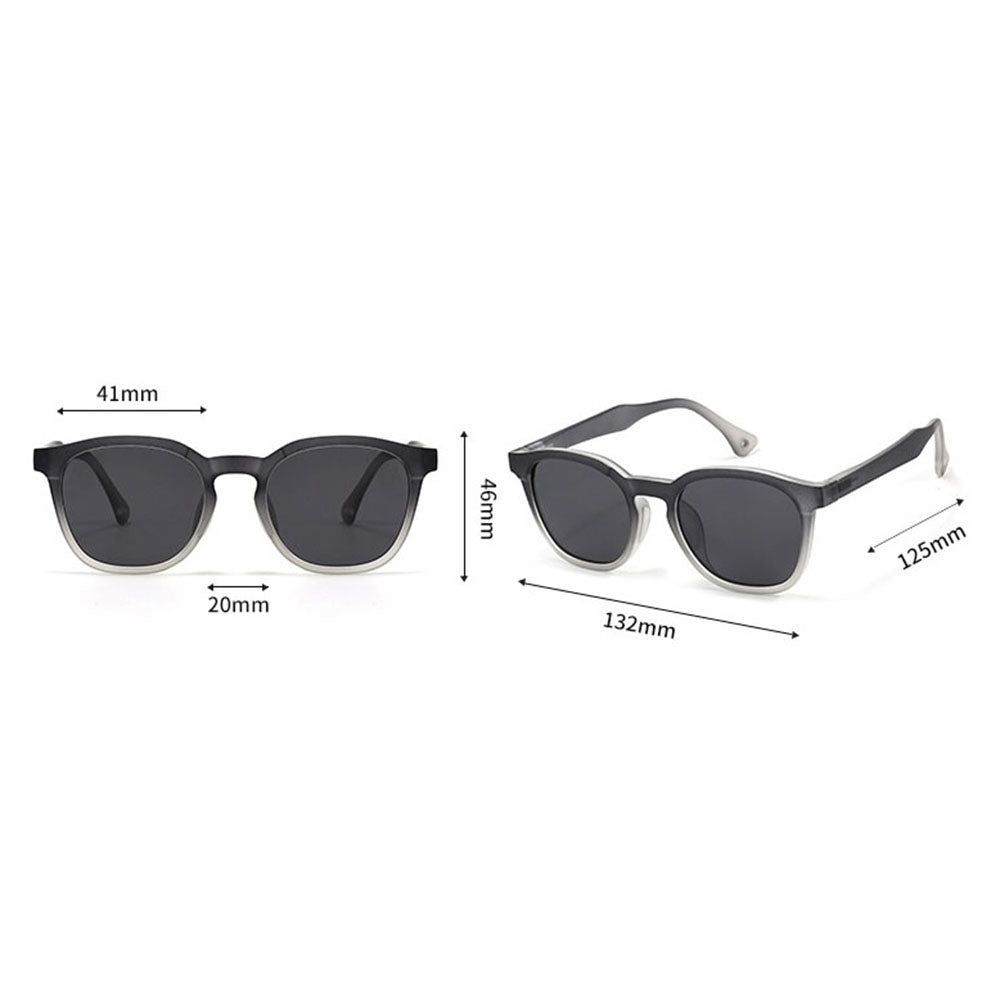 Ochelari de Soare Techsuit (691), TR90, Gri, Negru