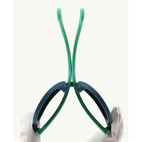 Ochelari sport Techsuit (601), TPEE, Gri, Verde