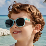 Ochelari de Soare Techsuit (9694), TR, Lentile Polarizate, Bej Multicolor