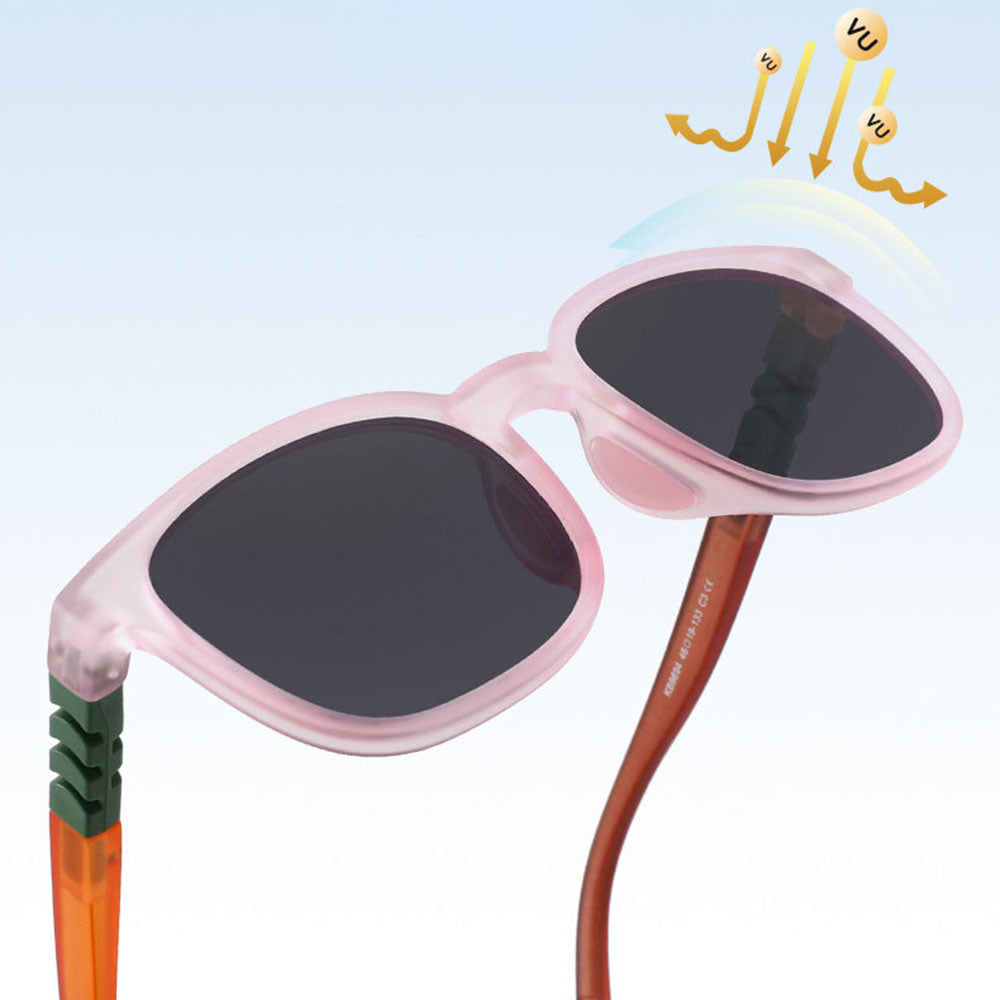 Ochelari de Soare Techsuit (9694), TR Frame, Gri Lentile, Albastru Multicolor