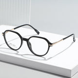 Ochelari Protectie Calculator Techsuit Reflex PC (TM1062), Browline, Transparent Maro
