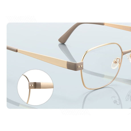 Ochelari Protectie Calculator Techsuit Reflex PC (3172), Dreptunghiular, Roz / Auriu