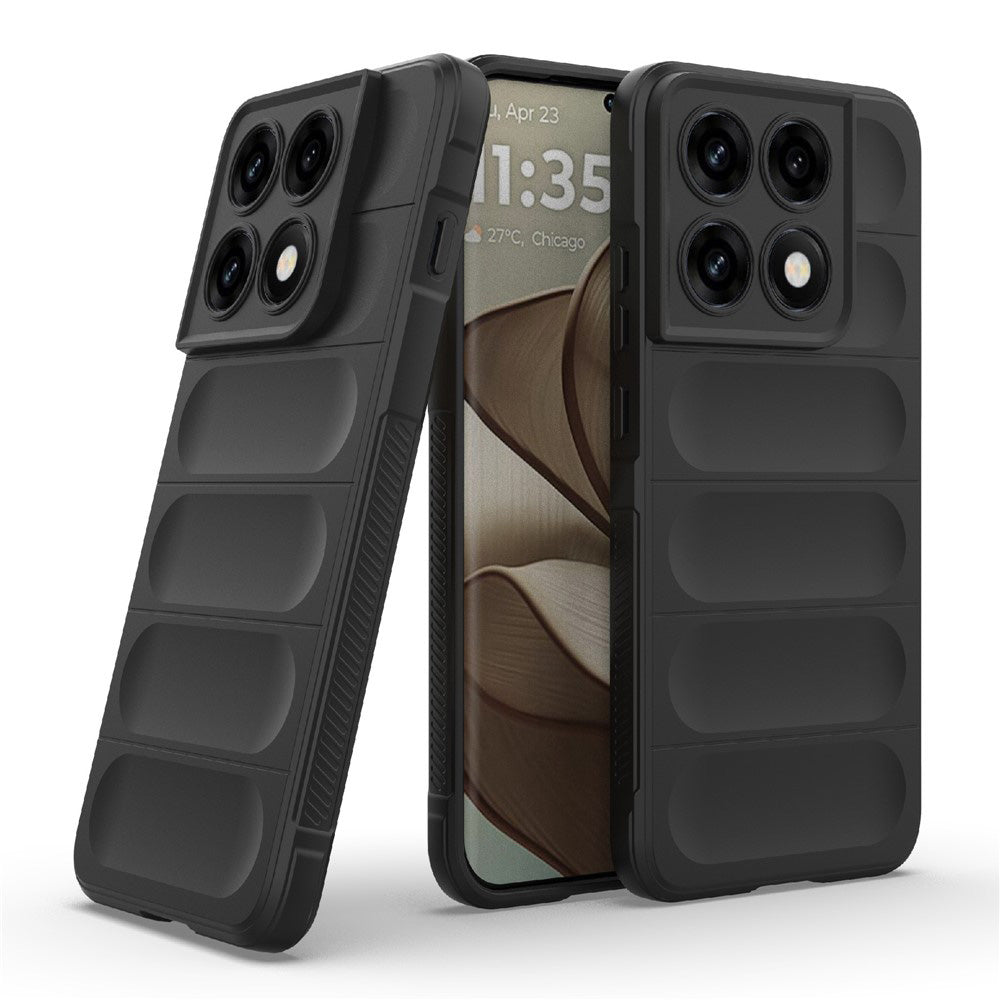 Husa de protectie Techsuit Magic Shield compatibil cu Motorola Edge 70 Pro, Negru