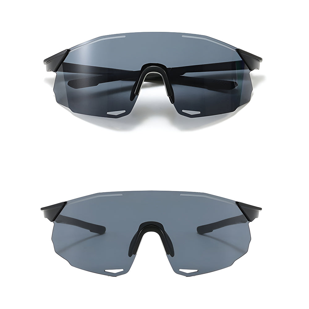 Ochelari Sport Techsuit (8853), TR90, Negru / Argintiu