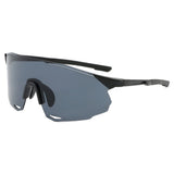 Ochelari sport Techsuit (8853), TR90, Negru / Gri