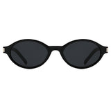 Ochelari de Soare Techsuit (3952), Ovali, Policarbonat, Negru