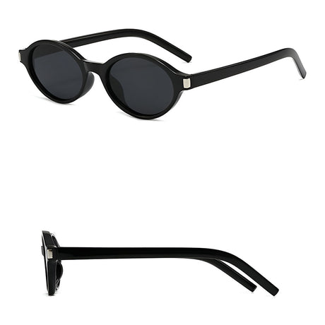 Ochelari de Soare Techsuit (3952), Ovali, Policarbonat, Negru