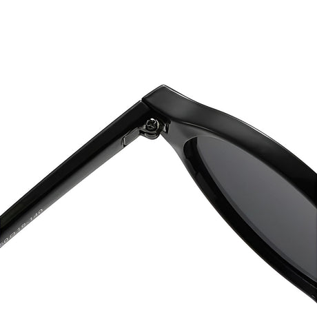 Ochelari de Soare Techsuit (3952), Ovali, Policarbonat, Negru