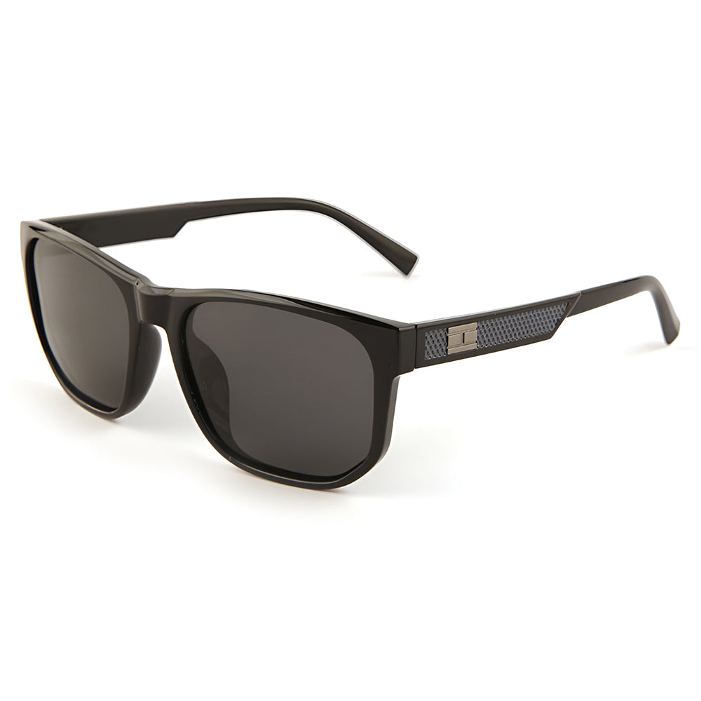 Ochelari de Soare Techsuit (8502), Wayfarer, Negru
