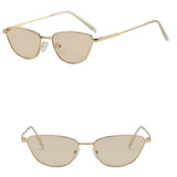 Ochelari de Soare Techsuit (622), Cat-Eye, Auriu