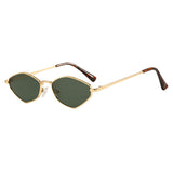 Ochelari de Soare Techsuit (6206), Hexagonal, Verde