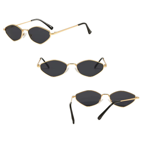 Ochelari de Soare Techsuit (6206), Hexagonal, Negru