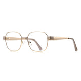 Ochelari Protectie Calculator Techsuit Reflex PC (3172), Dreptunghiular, Maro / Auriu