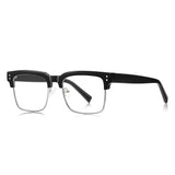 Ochelari Protectie Calculator Techsuit Reflex PC (2205), Patrati, Negru / Argintiu