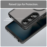 Husa de protectie Techsuit HaloFrost II MagSafe compatibil cu Sony Xperia 1 VIII, Negru