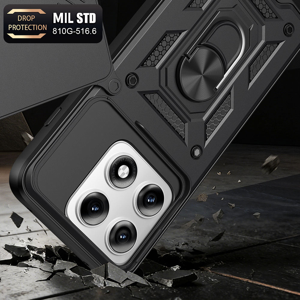 Husa de protectie Techsuit CamShield Series compatibil cu Motorola Edge 70 Pro, Albastru