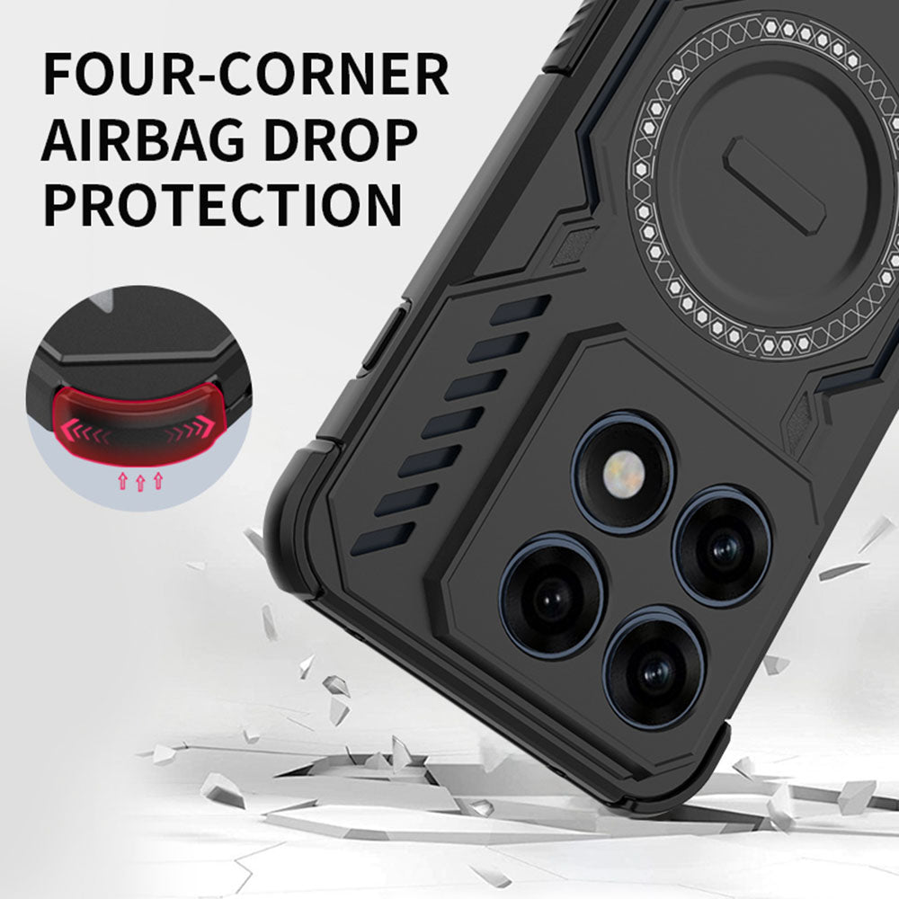 Husa de protectie Techsuit ArmorMag compatibil cu Motorola Edge 70 Pro, Albastru