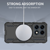 Husa de protectie Techsuit ArmorMag compatibil cu Motorola Edge 70 Pro, Albastru