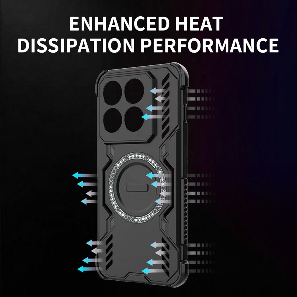 Husa de protectie Techsuit ArmorMag compatibil cu Motorola Edge 70 Pro, Albastru