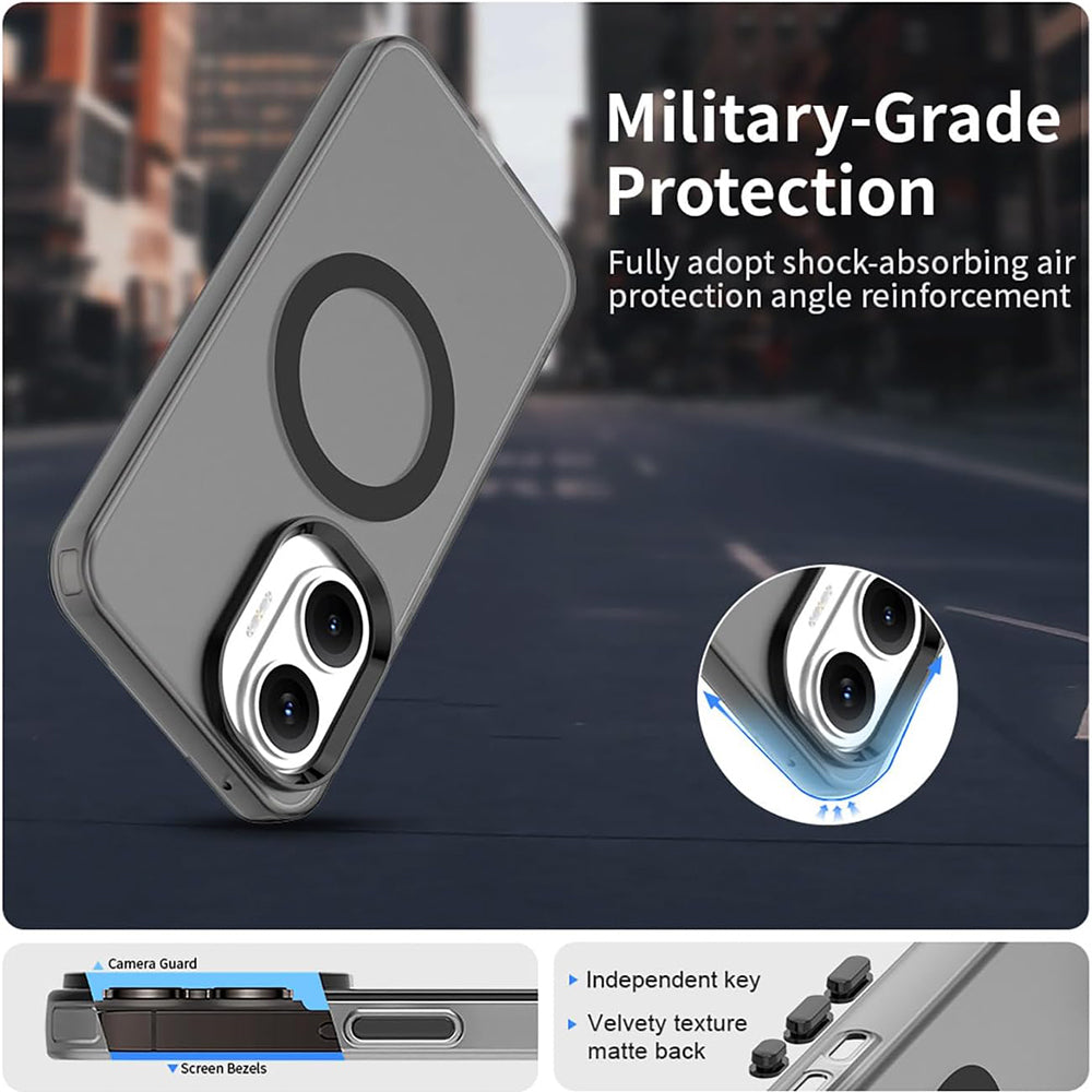 Husa de protectie Techsuit CandyCase MagSafe compatibil cu Xiaomi Poco F7, Negru