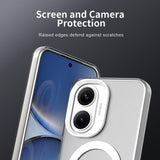 Husa de protectie Techsuit CandyCase MagSafe compatibil cu Xiaomi Poco F7, Alb