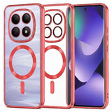 Husa de protectie Techsuit Luxury Crystal MagSafe compatibil cu Xiaomi Redmi Note 15 5G / Note 15 4G / Poco M8 5G, Roșu
