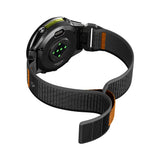 Curea smartwatch Spigen Athlex Air compatibil cu Garmin Fenix 5 / Fenix 6 / Forerunner 945, Negru