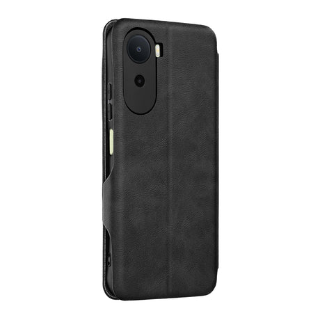 Husa de protectie Techsuit Safe Wallet Plus compatibil cu Xiaomi Redmi A7 Pro 4G, Negru