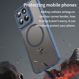 Husa de protectie Techsuit HaloFrost II MagSafe compatibil cu Motorola Moto G37 / G37 Power / G47, Albastru